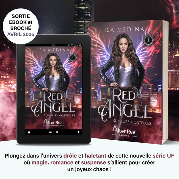 Red Angel French edition announcement Instagram post